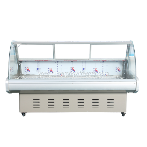 Economic meat chiller display deli cooler showcase